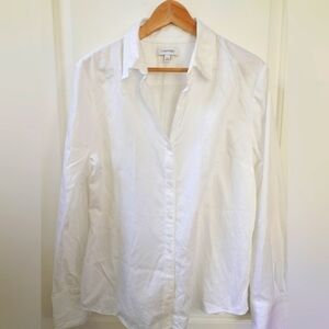 Calvin Klein White Dress Shirt ~ Size XL